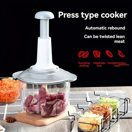 Imported Manual Hand Push Multifunctional Chopper