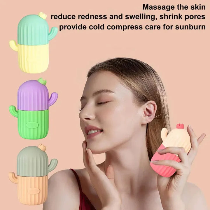 Silicone Ice Roller – Facial Cryotherapy Massager