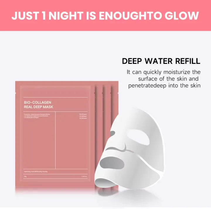 Bio-Collagen Facial Sheet Mask