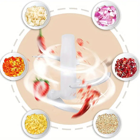 Imported Manual Hand Push Multifunctional Chopper