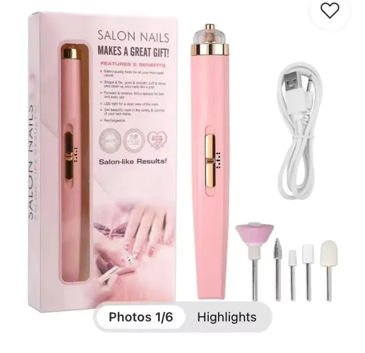 5 in 1 Professional Nail Drill Machine