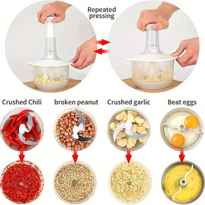 Imported Manual Hand Push Multifunctional Chopper