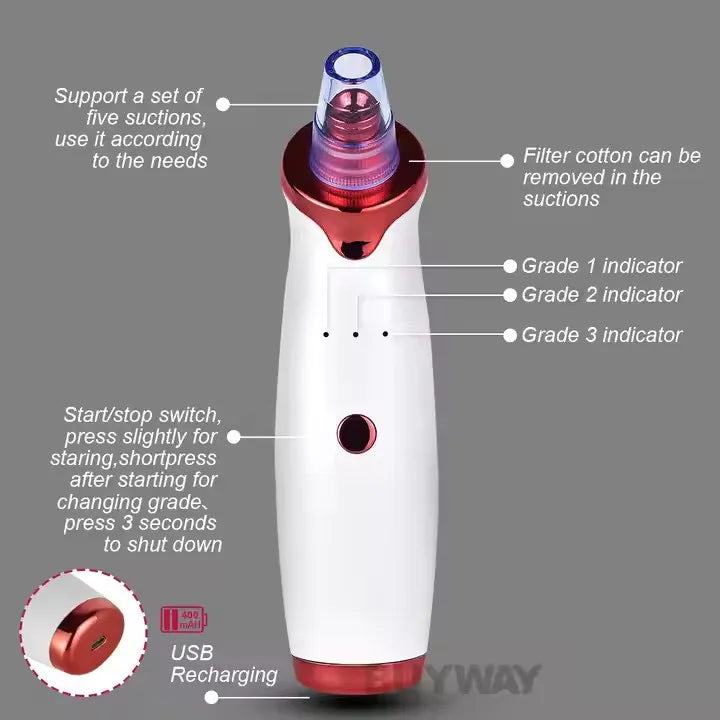 5 in 1 Electric Blackhead Remover
