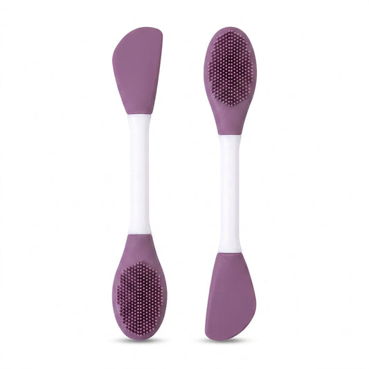 Silicone Double Head Facial Mask Brush