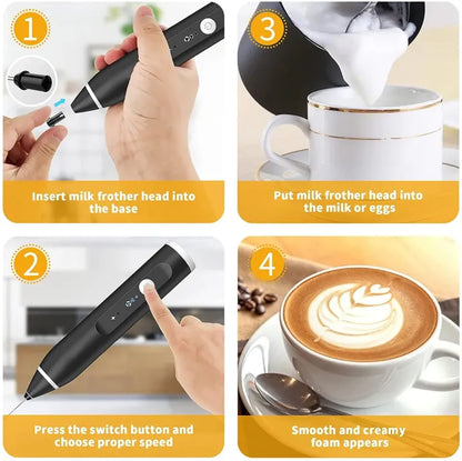 2 in 1 Electric Coffee Beater