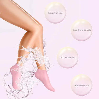 Silicone Moisturizing Socks