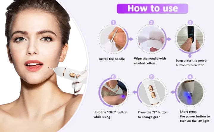 Laser Mole & Dark Spot Removal Pen