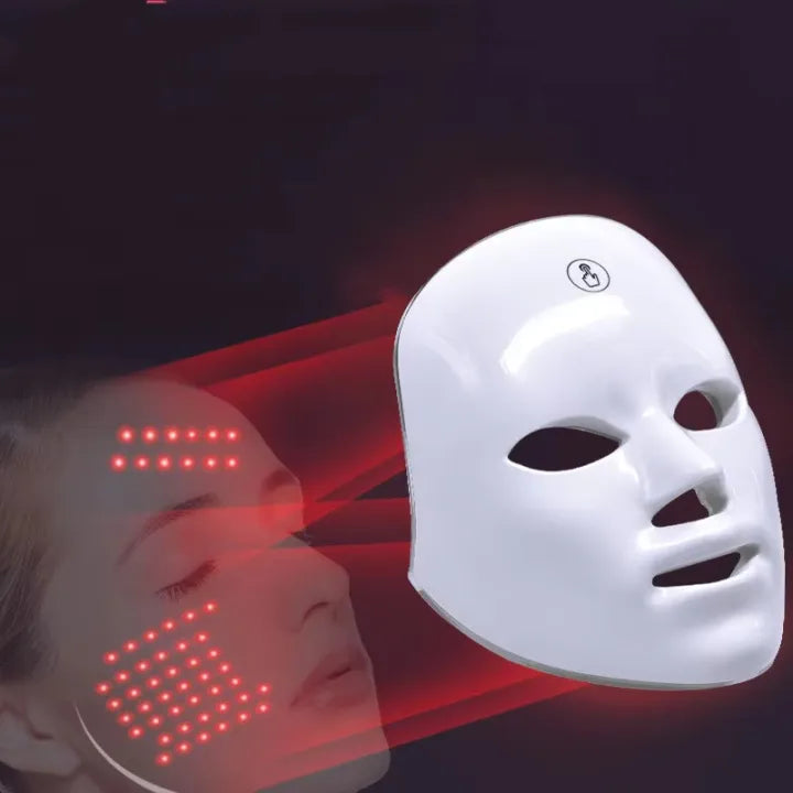 LED 7 Color Face Mask – Skin Rejuvenation & Anti-Acne Therapy