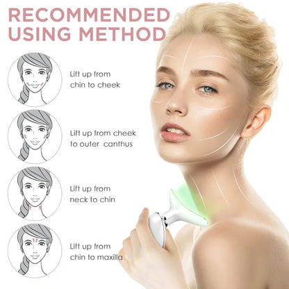 3 in 1 LED Face & Neck Massager